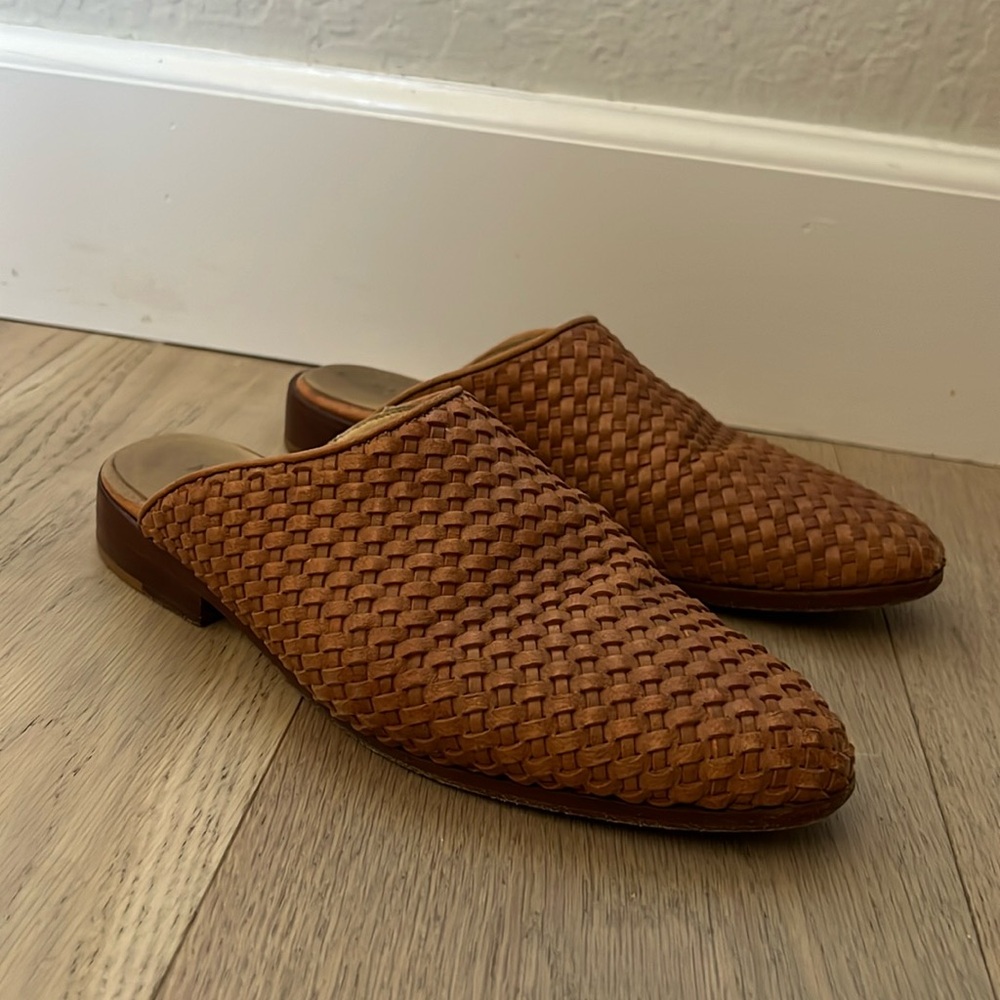 Nisolo Ama Mule - Almond - Size 7.5